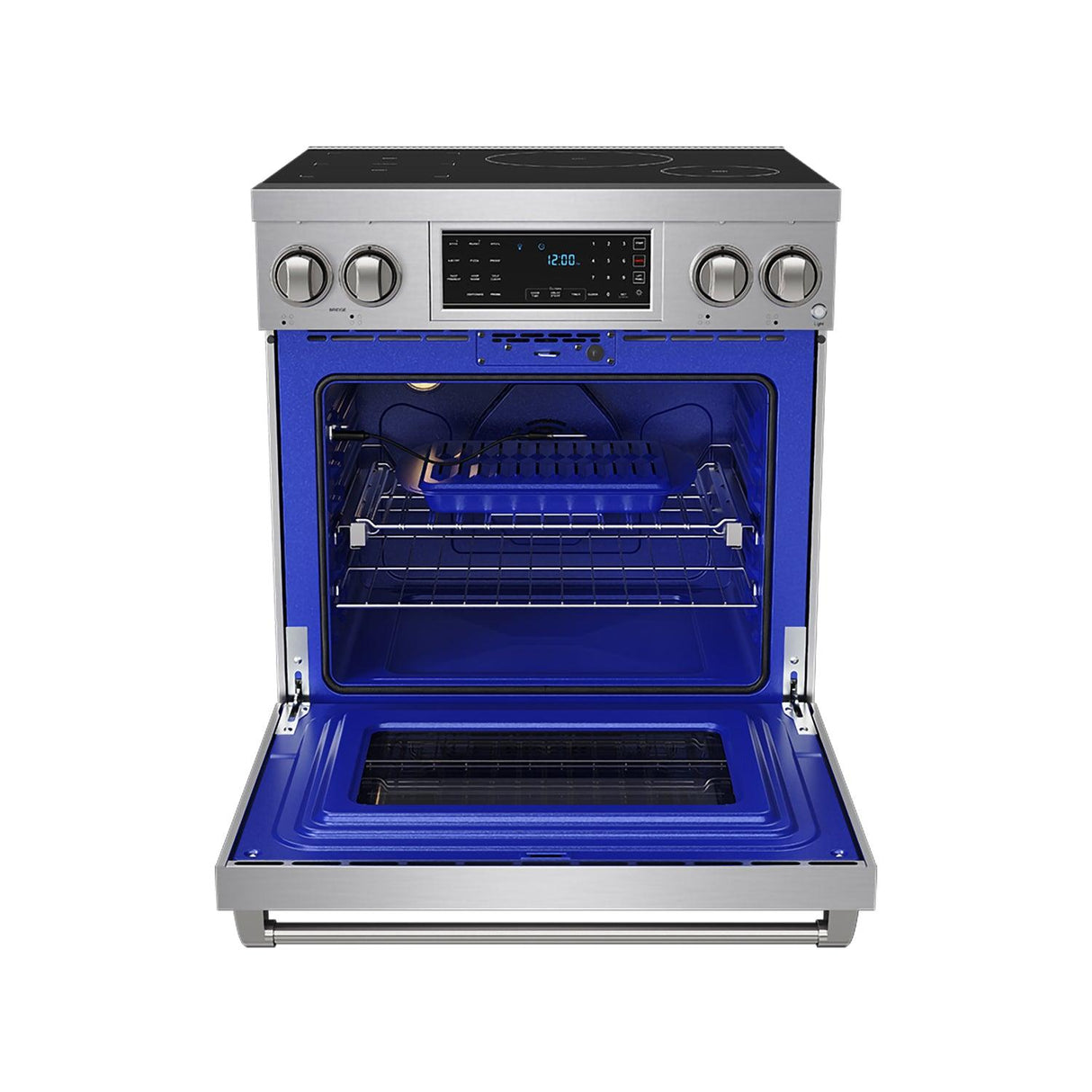 30 Inch Professional Induction Range With Tilt Panel Touch Control In Stainless Steel  Gordon Ramsay Series