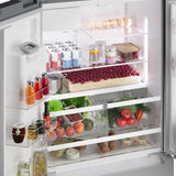 100 Series French Door Bottom Mount Refrigerator 36" Stainless steel (with anti-fingerprint), Total No Frost
