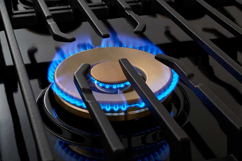 48" Range, Graphite Stainless Steel, Natural Gas/High Altitude