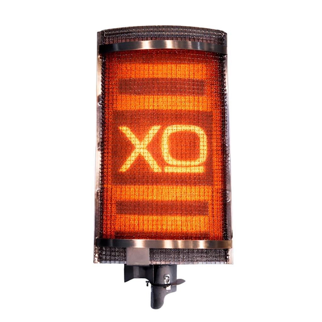 Infrared variable temperature burner for XO XLT grills