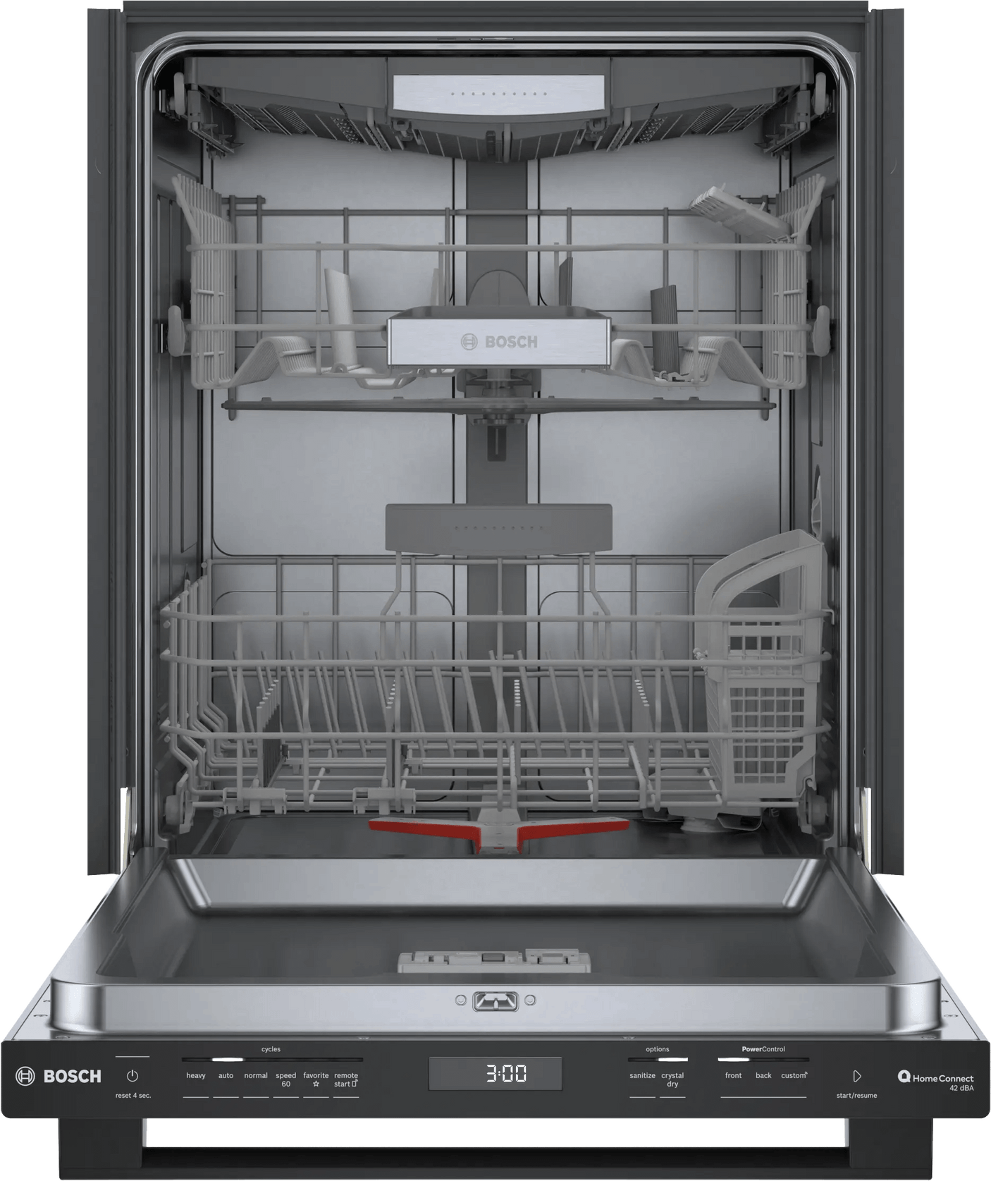 800 Series Dishwasher 24" Black