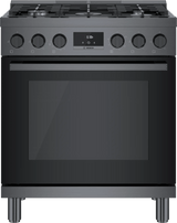 800 Series Gas Freestanding Range 30" Black Stainless Steel