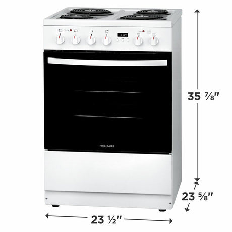 24" Freestanding Electric Range