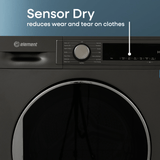 Element 4.0 cu. ft. Front Load Electric Dryer - Gray, ENERGY STAR (ECD4224EGG)