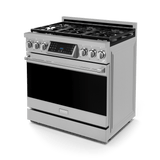 36 Inch Professional Lp Range With Tilt Panel Touch Control In Stainless Steel  Gordon Ramsay Series