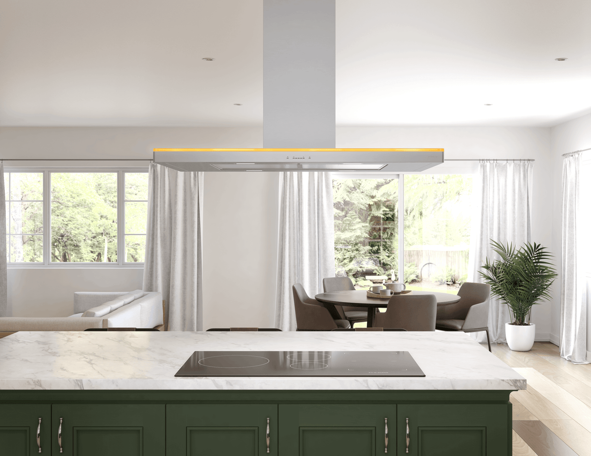 Luce Island, 42in, SS, LED, 600 CFM w/ACT
