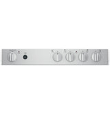 GE® ENERGY STAR® 24" Free-Standing/Slide-in Front Control Range with Steam Clean and Large Window