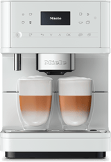 CM 6160 MilkPerfection Lotus white - Countertop coffee machine With WiFi Conn@ct and a wide selection of specialty coffees for maximum freedom.