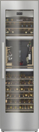 KWT 2662 SFS Stainless steel/CleanSteel - MasterCool Wine Conditioning Unit For high-end design and technology on a large scale.