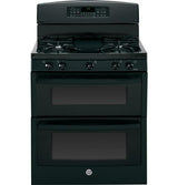 GE® 30" Free-Standing Gas Double Oven Range