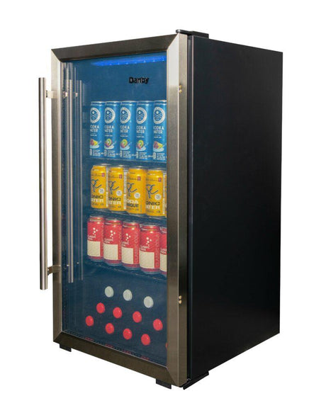 Danby 3.1 cu. ft. Free-Standing Beverage Center in Stainless Steel