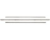 Front Control Electric and Induction Range Black Stainless Steel 3-Piece Trim Kit