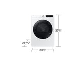 Compact Electric Dryer Wi-Fi Connectivity  Sensor Dry  4.0 cu.ft.