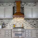 ZLINE 30" Designer Series Wooden Wall Range Hood with Crown Molding (373WH-30)