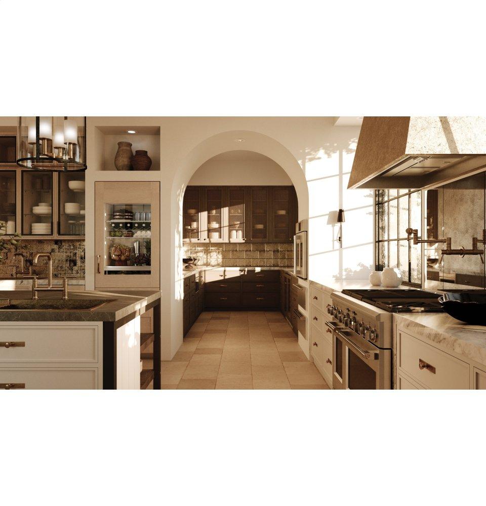 Monogram 48" Dual-Fuel Professional Range with 4 Burners, Grill, and Griddle (Natural Gas)