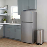 Avanti Frost-Free Apartment Size Garage-Ready Refrigerator, 14.6 cu. ft. Capacity, in Stainless Steel (AVFF146DLJ0SS)
