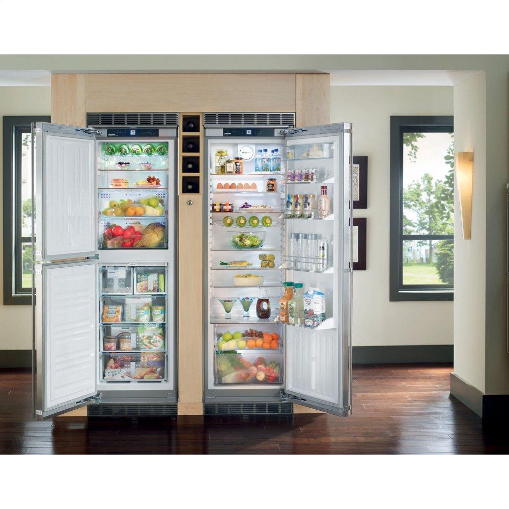 24" Built-in All Refrigerator Stainless Door right hinge