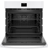 GE® 30" Smart Built-In Self-Clean Convection Single Wall Oven with Never Scrub Racks