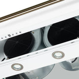 Forno Aria 48 Inch Wall-Mounted Range Hood in White