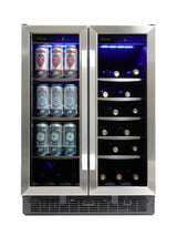 Silhouette 24" Built-in Beverage Center In Stainless Steel