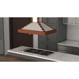 ZLINE 36" Designer Series Stainless Island Range Hood (KB2i-SCCXS-36)