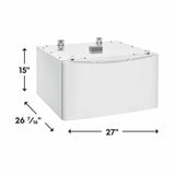Luxury-Glide® Pedestal with Spacious Storage Drawer