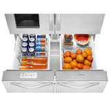 36-inch Wide Double Drawer French Door Refrigerator with Dual Cooling System - 26 cu. ft.