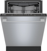300 Series, built-under dishwasher, 24'', Brushed steel anti-fingerprint