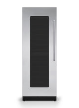 30"W. Integrated Wine Cellar Left Hinge Door Panel