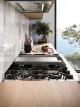 Professional Plus II 40 Inch Dual Fuel Natural Gas Freestanding Range in White with Trim