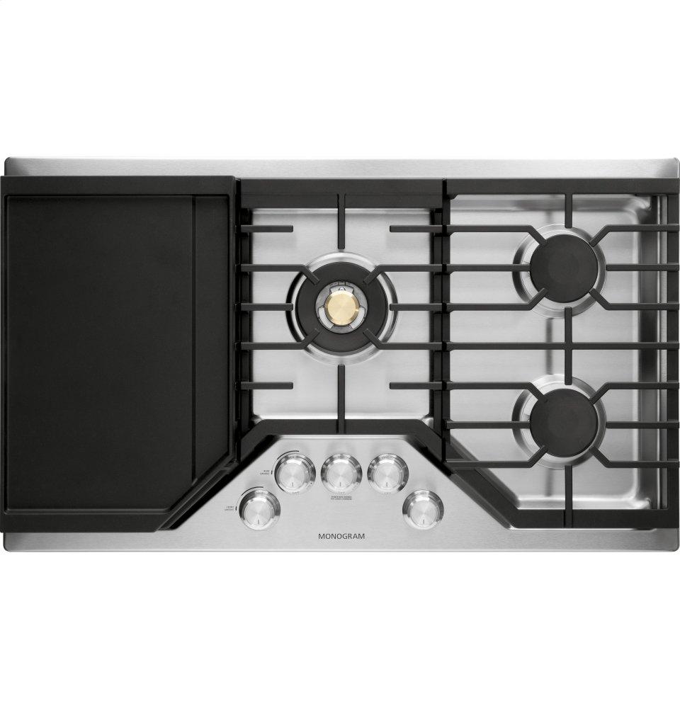 Monogram 36" Deep-Recessed Gas Cooktop (Natural Gas)