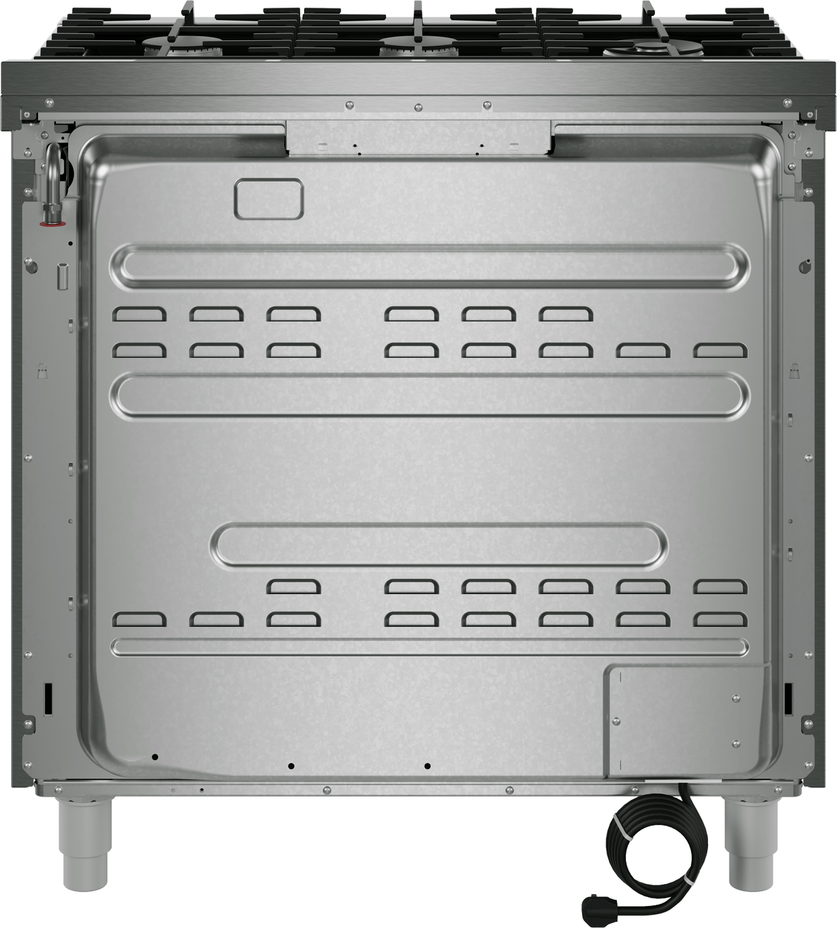 800 Series, Gas freestanding range, 36'', Stainless steel