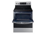 5.9 cu ft. Smart Freestanding Electric Range with Flex Duo™ & Dual Door in Stainless Steel