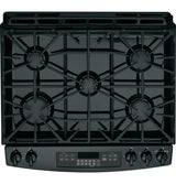 GE® 30" Slide-In Front Control Gas Range