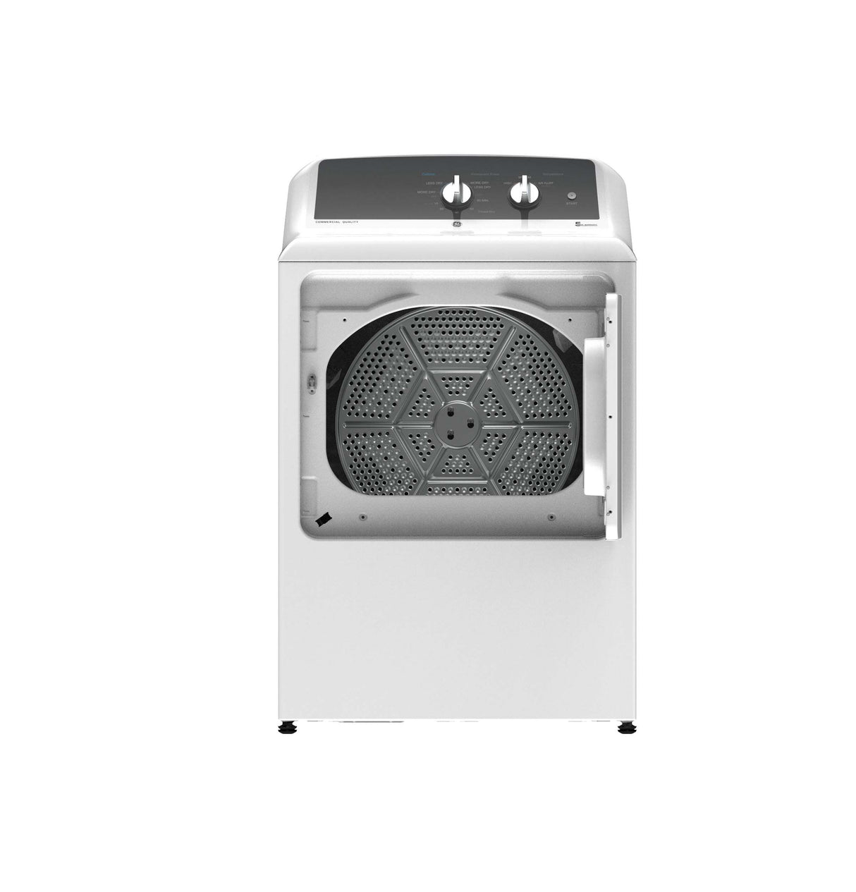 GE 6.2 cu. ft. Capacity Electric Dryer with Up To 120 ft. Venting and 5-yr Limited Warranty
