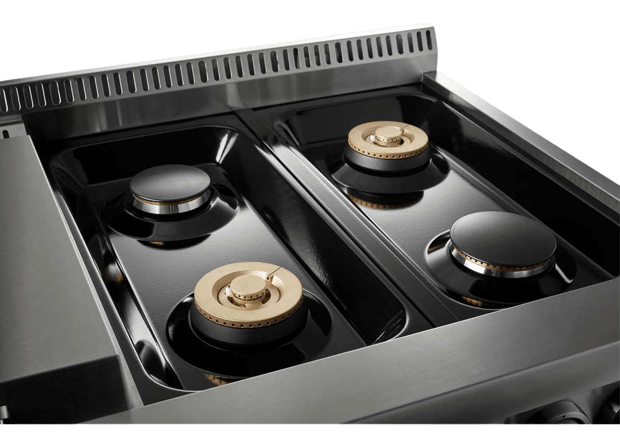 Thor Kitchen 48 Inch Professional Dual Fuel Range In Stainless Steel - Hrd4803ulp