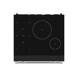 30 Inch Professional Induction Range With Tilt Panel Touch Control In Black and Stainless Steel  Gordon Ramsay Series