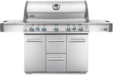 LEX 730 RSBI Stainless Steel with Side Burner and Infrared Bottom & Rear Burners