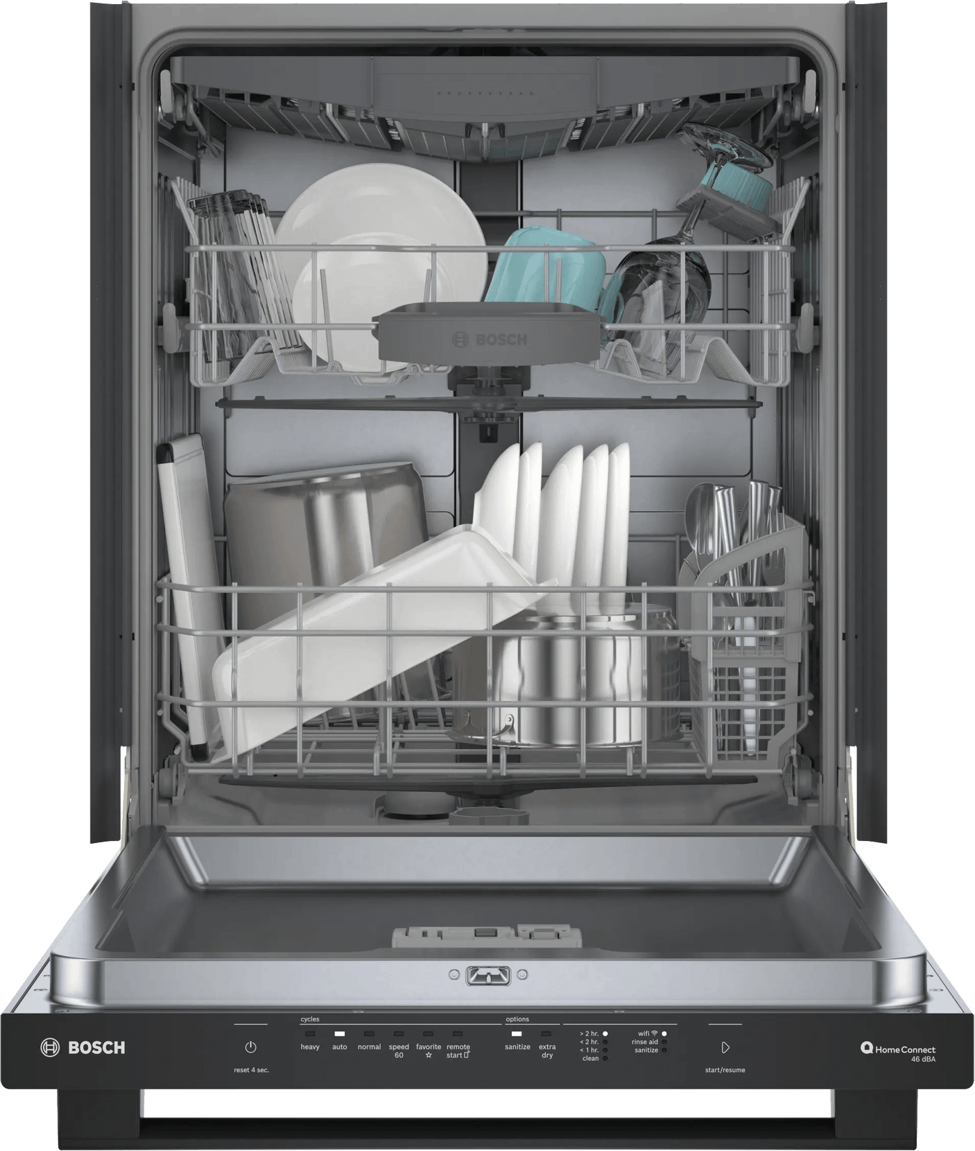 100 Premium Dishwasher 24" Black