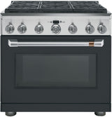 Café™ 36" Dual-Fuel Professional Range with 6 Burners (Natural Gas)