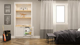 Fridge suitable for undercounter installation with EasyFresh