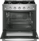 500 Series, Gas freestanding range, 36'', Stainless steel