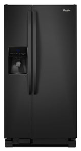 33-inch Wide Side-by-Side Refrigerator with Water Dispenser - 21 cu. ft.
