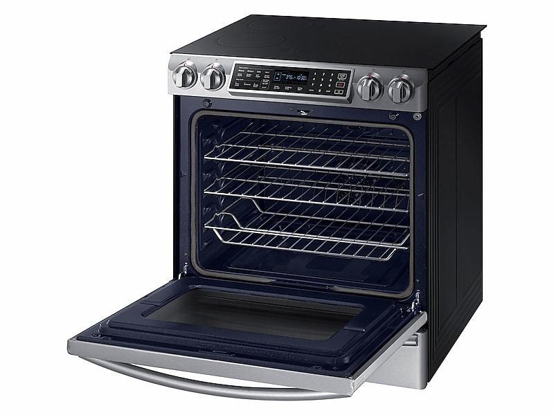 5.8 cu ft. Smart Slide-in Induction Range with Virtual Flame™ in Stainless Steel