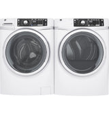 GE® 8.3 cu. ft. Capacity Front Load Gas ENERGY STAR® Dryer with Steam