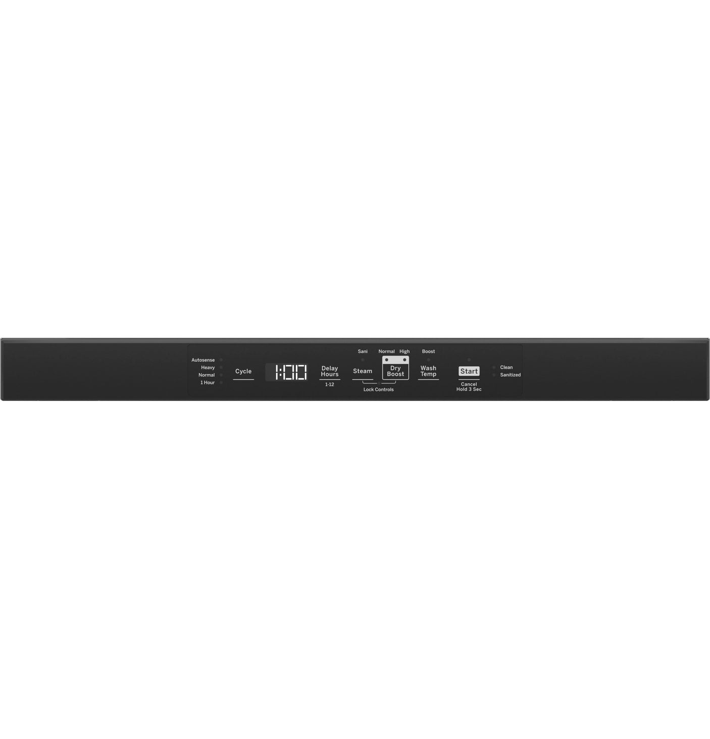 GE ENERGY STAR Top Control with Plastic Interior Dishwasher with Sanitize Cycle & Dry Boost