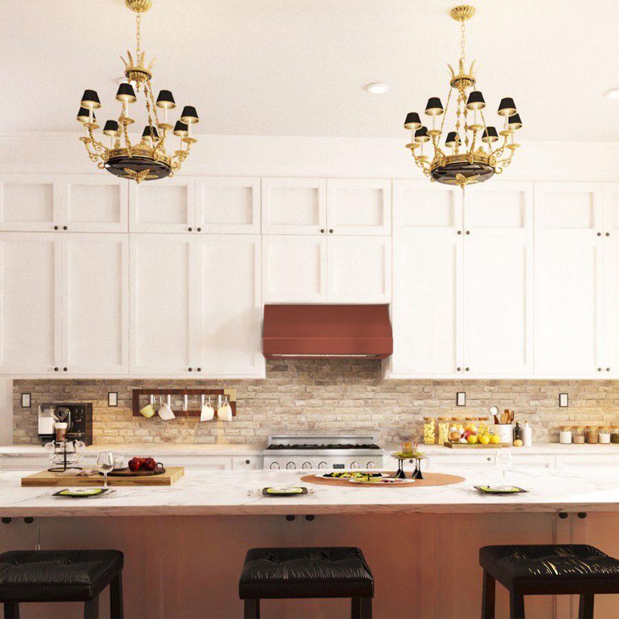 ZLINE 42" Designer Series Copper Finish Under Cabinet Range Hood (8685C-42)