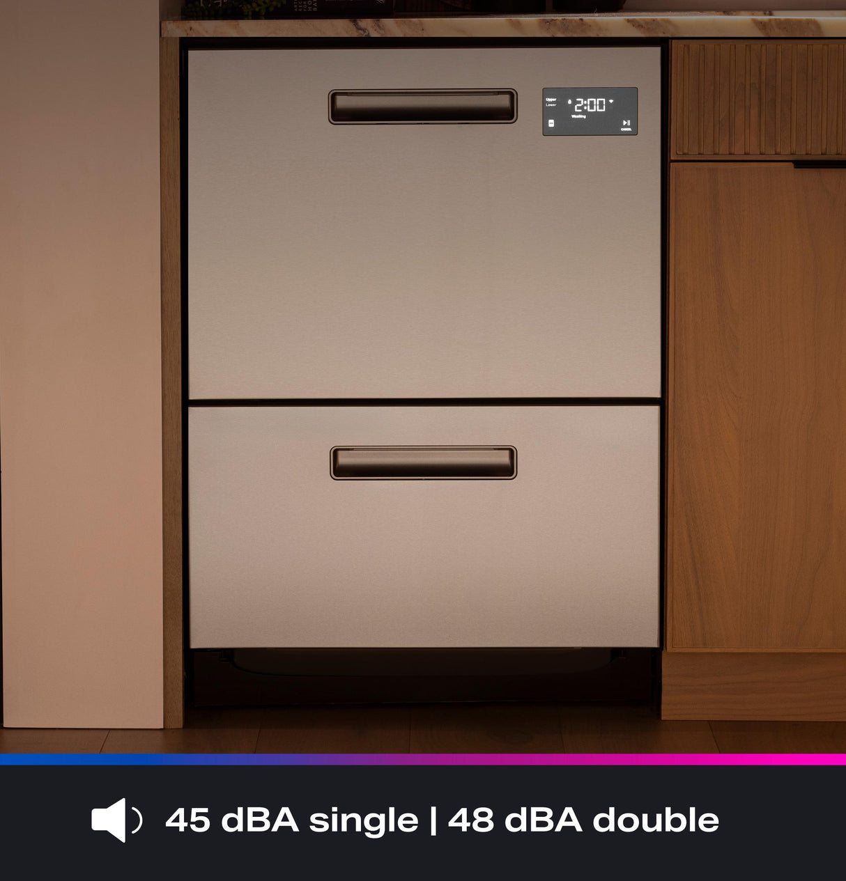 GE Profile™ Dishwasher Double Drawer