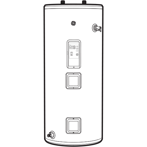 GE® Smart 40 Gallon Short Electric Water Heater