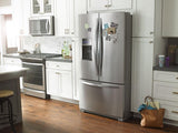 36-inch Wide French Door Bottom Freezer Refrigerator with Dual Icemakers - 27 cu. ft.
